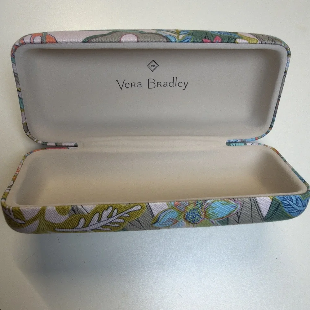 Vera Bradley Rain‎ Forest Canopy Tropical Clamshell Readers Case Hard Eyeglasses